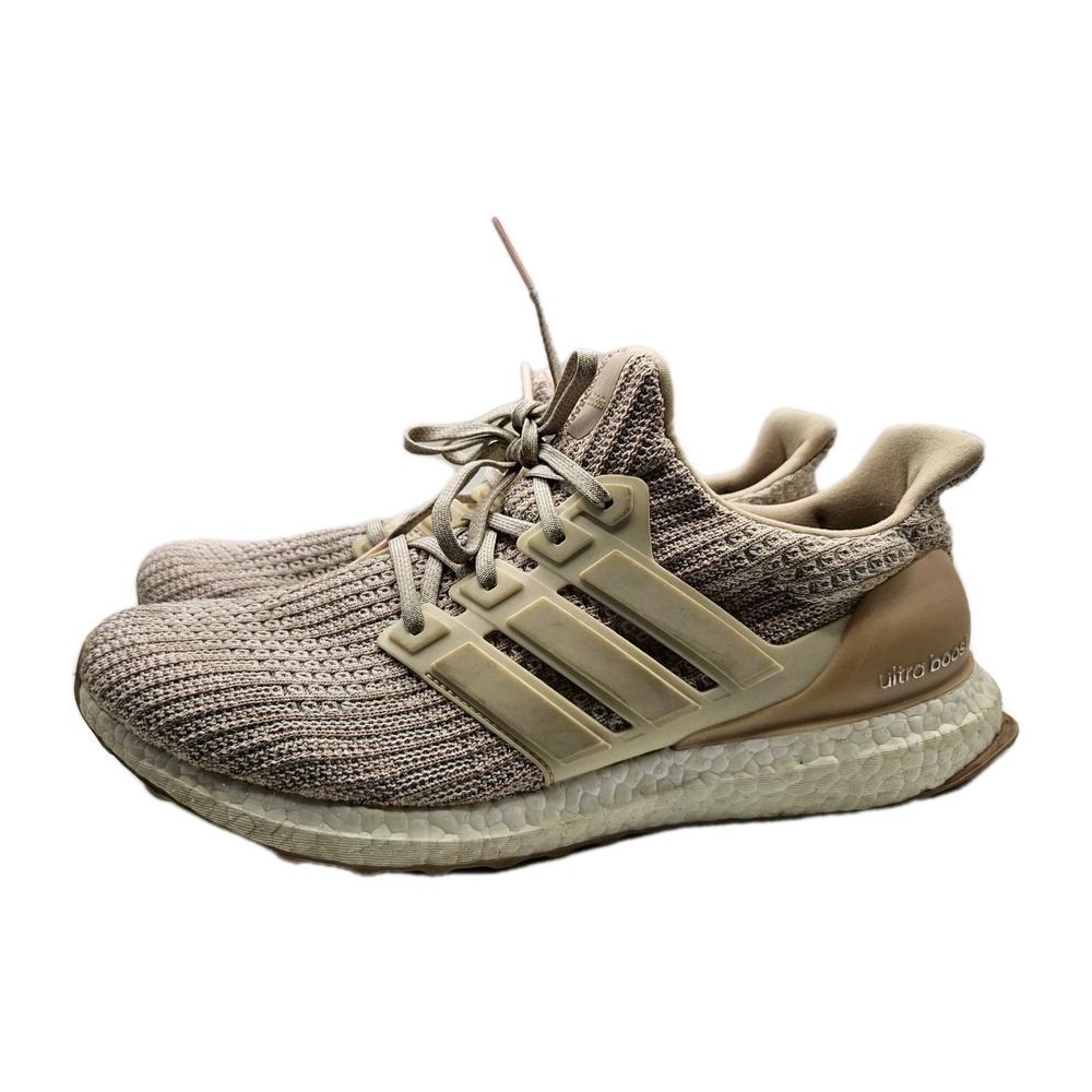 Adidas Womens Ultra Boost 4.0 Clear Orange Peach Running Athletic Shoes Size 11